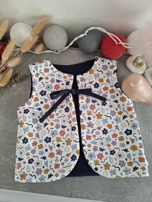 Gilet plantes en folie